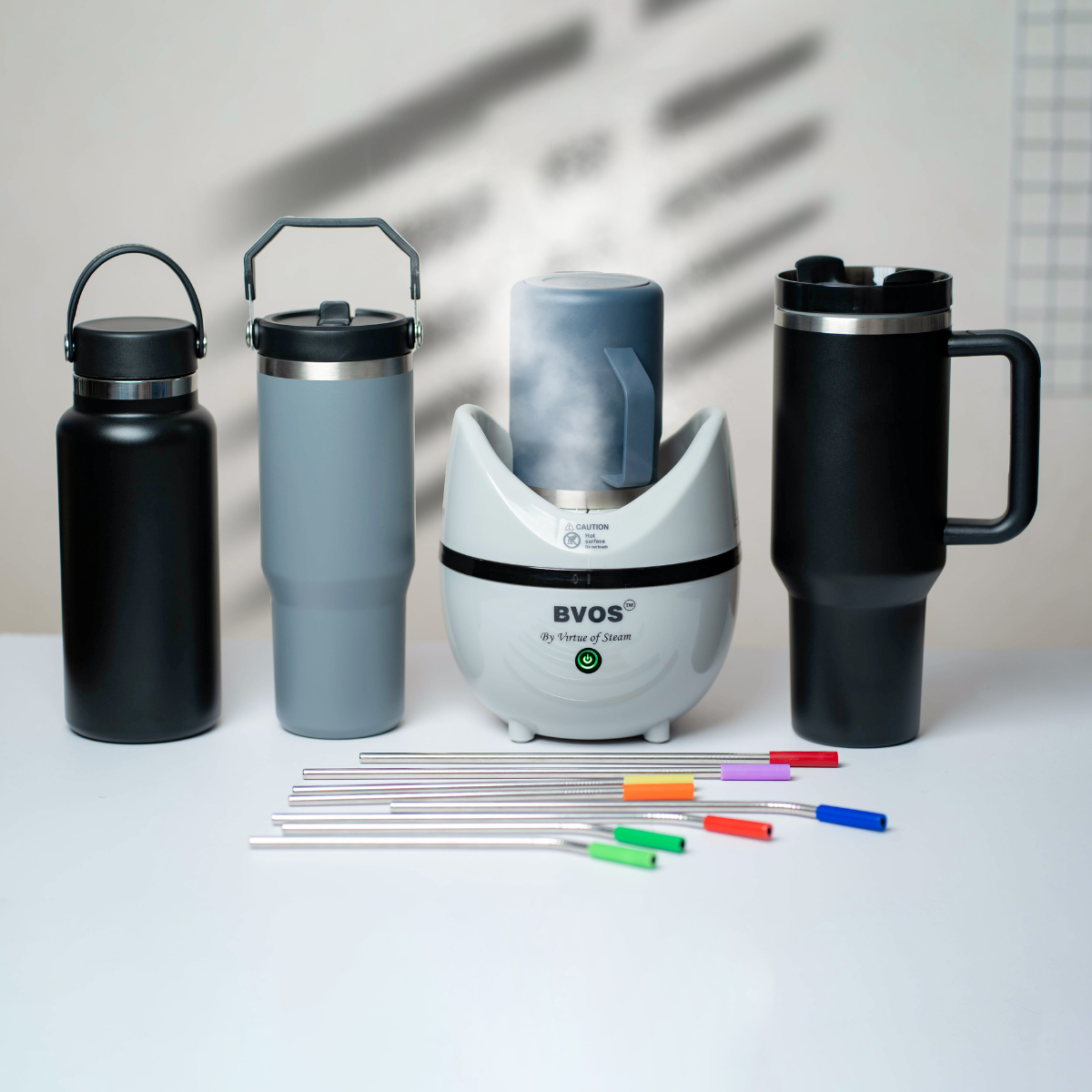 Wash your water bottle and hot thermos